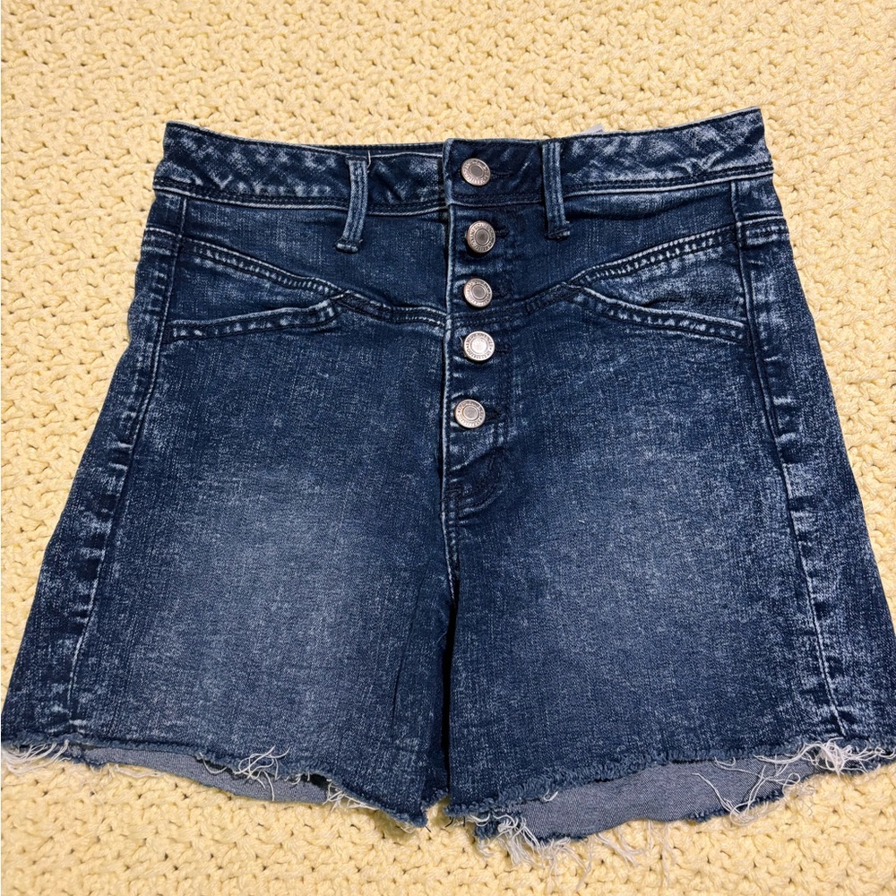 American Eagle Outfitters Dark Blue Jean Shorts